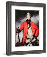 General John Burgoyne-Sir Joshua Reynolds-Framed Giclee Print