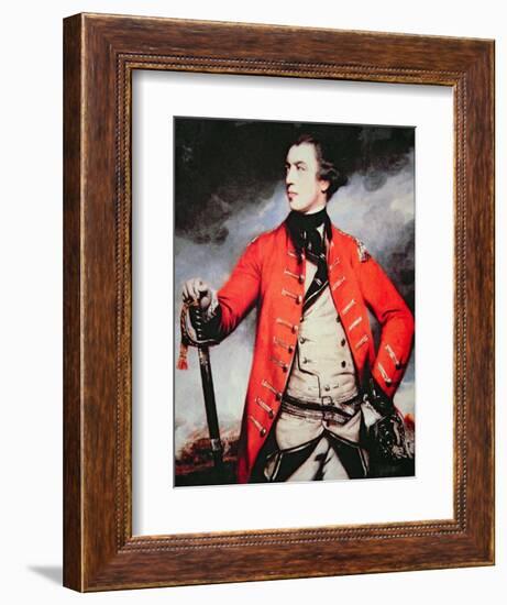 General John Burgoyne-Sir Joshua Reynolds-Framed Giclee Print