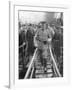 General John Joseph Black Jack Pershing Arriving in Boulogne, June 1917-null-Framed Giclee Print