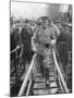 General John Joseph Black Jack Pershing Arriving in Boulogne, June 1917-null-Mounted Giclee Print