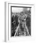 General John Joseph Black Jack Pershing Arriving in Boulogne, June 1917-null-Framed Giclee Print