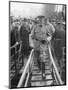 General John Joseph Black Jack Pershing Arriving in Boulogne, June 1917-null-Mounted Giclee Print