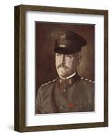 General John Joseph Pershing, 1914-19-Henry Walter Barnett-Framed Giclee Print