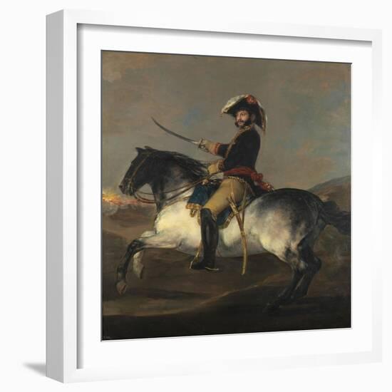 General José de Palafox on Horseback, 1814-Francisco de Goya y Lucientes-Framed Giclee Print