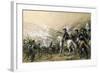 General Jose De San Martin in the Battle of Chacabuco, February 12, 1817-null-Framed Giclee Print