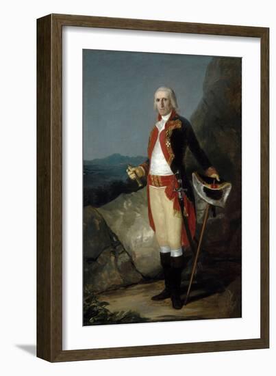 General José De Urrutia, Ca. 1798-Francisco de Goya-Framed Giclee Print