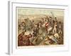 General Jourdan at the Battle of Fleurus, 1794-Jean Baptiste Mauzaisse-Framed Giclee Print