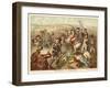 General Jourdan at the Battle of Fleurus, 1794-Jean Baptiste Mauzaisse-Framed Giclee Print