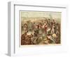 General Jourdan at the Battle of Fleurus, 1794-Jean Baptiste Mauzaisse-Framed Giclee Print