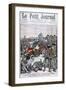 General Kuropatkin Touring the Russian Lines by Car, Russo-Japanese War, 1904-null-Framed Giclee Print