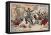 General Lamoriciere at the Capture of Zaatcha, Algeria, 1845-null-Framed Stretched Canvas