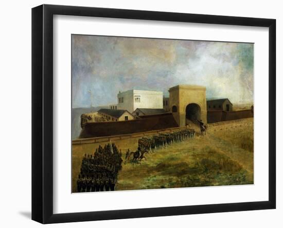 General Lavalle's Armed Forces Re-Entering Fort of Buenos Aires, December 1, 1828, Argentina-null-Framed Giclee Print