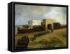 General Lavalle's Armed Forces Re-Entering Fort of Buenos Aires, December 1, 1828, Argentina-null-Framed Stretched Canvas