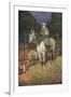 General Lee on His Famous Charger, "Traveler"-Howard Pyle-Framed Giclee Print