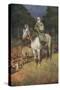 General Lee on His Famous Charger, "Traveler"-Howard Pyle-Stretched Canvas