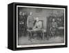 General Lee Surrenders to General Grant at Appomattox Court House-null-Framed Stretched Canvas