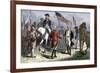 General Lincoln Receiving Lord Cornwallis's Sword from British General O'Hara, c.1781-null-Framed Giclee Print