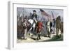 General Lincoln Receiving Lord Cornwallis's Sword from British General O'Hara, c.1781-null-Framed Giclee Print