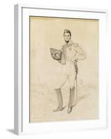 General Louis-Etienne Dulong De Rosnay, 1818-Jean-Auguste-Dominique Ingres-Framed Giclee Print