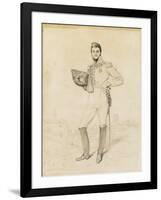 General Louis-Etienne Dulong De Rosnay, 1818-Jean-Auguste-Dominique Ingres-Framed Giclee Print