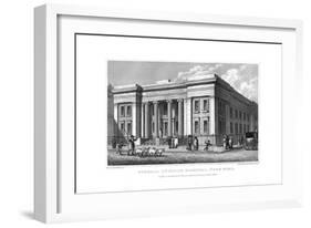 General Lying-In Hospital, York Road, Lambeth, London, 1830-J Shury-Framed Giclee Print