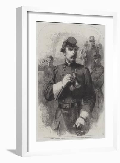 General M'Clellan, Commander-In-Chief of the Federal Forces-null-Framed Giclee Print