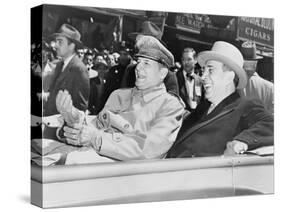 General MacArthur Is Cheered by New Yorkers on April 20, 1951-null-Stretched Canvas