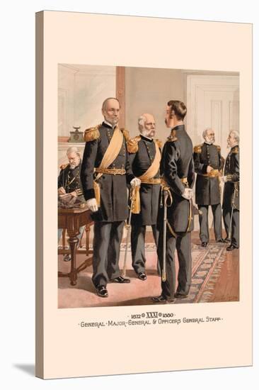 General, Major-General and Officers General Staff-H.a. Ogden-Stretched Canvas