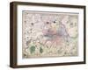 General Map of London, 1847-Benjamin Rees Davies-Framed Giclee Print