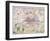 General Map of London, 1847-Benjamin Rees Davies-Framed Giclee Print