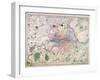 General Map of London, 1847-Benjamin Rees Davies-Framed Giclee Print