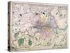 General Map of London, 1847-Benjamin Rees Davies-Stretched Canvas