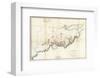 General Map of the Course of the Ohio, c.1796-George Henri Victor Collot-Framed Art Print