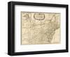 General Map of the Middle British Colonies, in America, c.1776-Robert Sayer-Framed Art Print