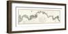 General Map of The River Ohio, c.1796-George Henri Victor Collot-Framed Art Print