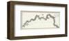 General Map of the River Ohio, Plate 3, c.1796-George Henri Victor Collot-Framed Art Print