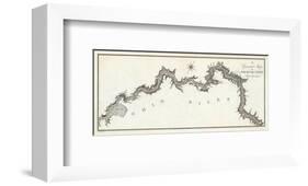 General Map of the River Ohio, Plate 3, c.1796-George Henri Victor Collot-Framed Art Print