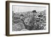 General Marchand Inspecting Trenches, Champagne, France, World War I, 1915-null-Framed Giclee Print