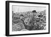 General Marchand Inspecting Trenches, Champagne, France, World War I, 1915-null-Framed Giclee Print