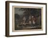 General Marion in His Swamp Encampment Inviting a British Officer to Dinner, 1840-John Blake White-Framed Giclee Print