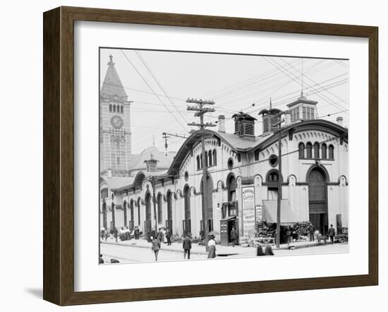 General Market, Pittsburgh, Pa.-null-Framed Photo