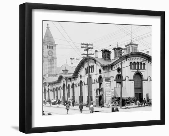 General Market, Pittsburgh, Pa.-null-Framed Photo