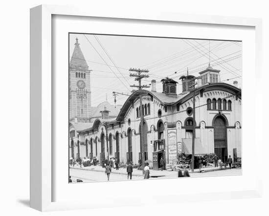 General Market, Pittsburgh, Pa.-null-Framed Photo