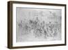 General Mcclellan Passing Through Frederick City, Maryland, September 12, 1862-Edwin Forbes-Framed Giclee Print