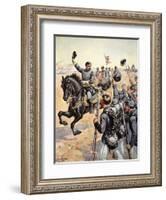 General Mcclelland at the Battle of Antietam,September 17th 1862-Henry Alexander Ogden-Framed Giclee Print