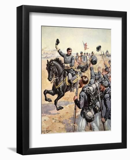 General Mcclelland at the Battle of Antietam,September 17th 1862-Henry Alexander Ogden-Framed Giclee Print