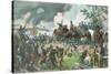 General Meade and Staff, Gettysburg-null-Stretched Canvas