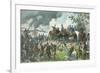 General Meade and Staff, Gettysburg-null-Framed Art Print