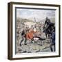 General Methuen Surrendering to De La Rey, 2nd Boer War, 7 March 1902-null-Framed Giclee Print