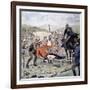 General Methuen Surrendering to De La Rey, 2nd Boer War, 7 March 1902-null-Framed Giclee Print